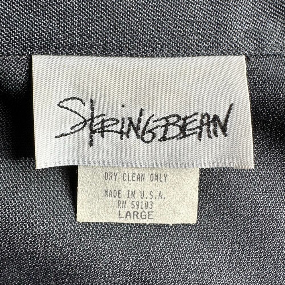 Stringbean Vintage Button Up Gray Lightweight Jacket - Picture 10 of 15